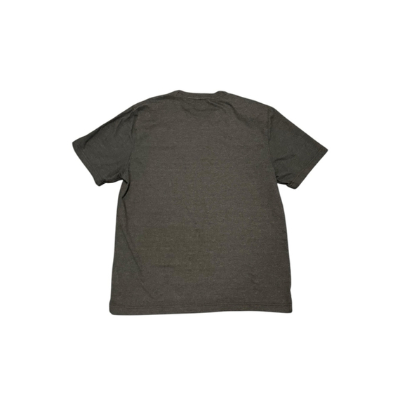 IZOD MENS SALTWATER SOFT WASH POCKET CREW T-SHIRT - CHARCOAL GRAY/BLACK SZ L​​​​ - Picture 5 of 8